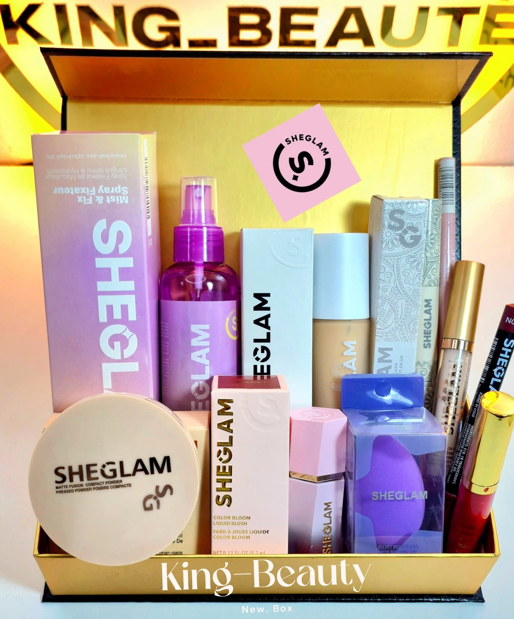 ✨ Pack Shiglam 10 Pieces – جمال كامل في 10 قطع فقط 💄🎁